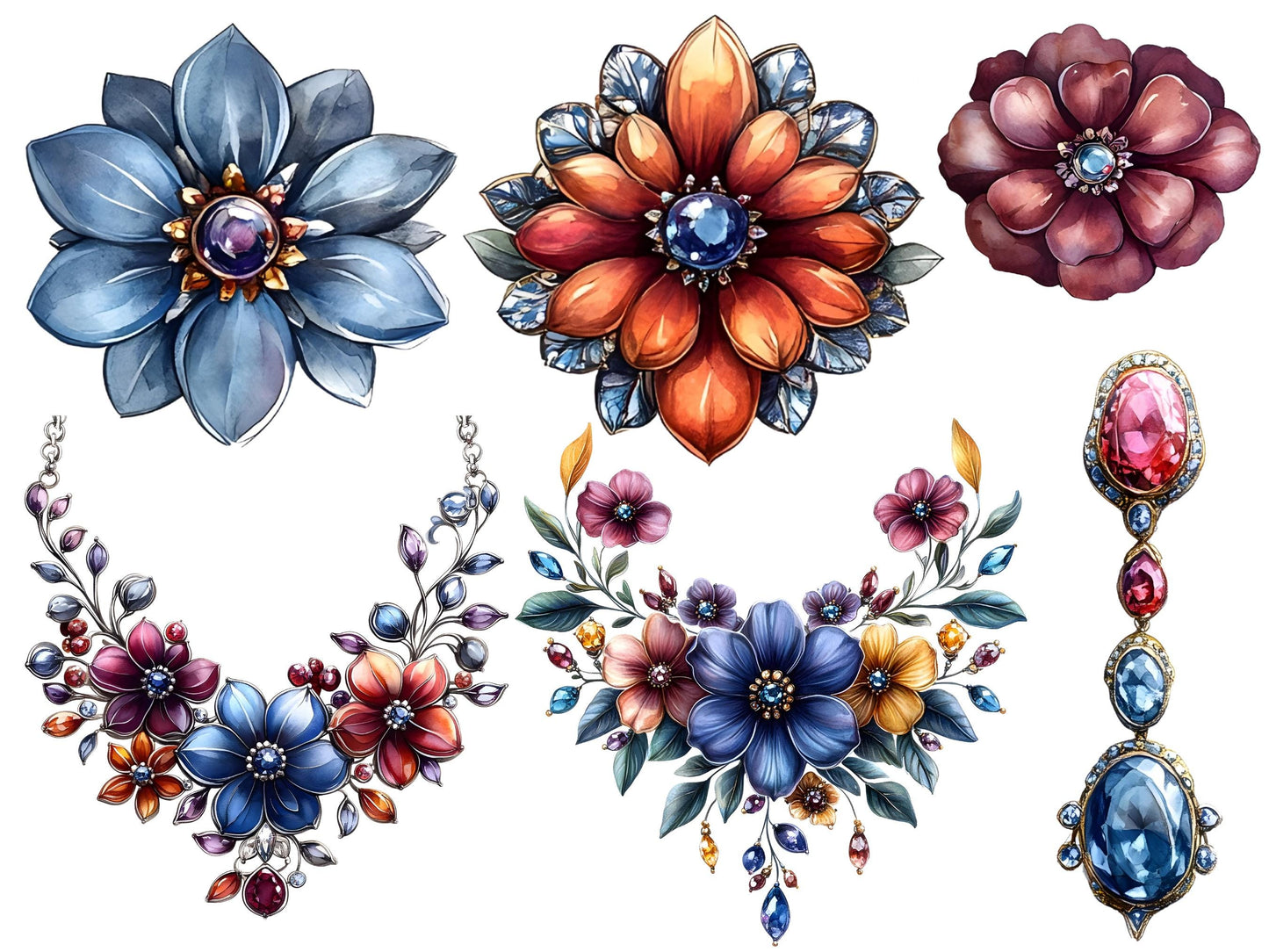 Luxury rhinestone clipart