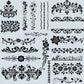 100 Ornate Floral Borders SVG