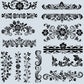 100 Ornate Floral Borders SVG