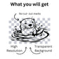 Swimming Otter Clipart