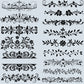 100 Ornate Floral Borders SVG